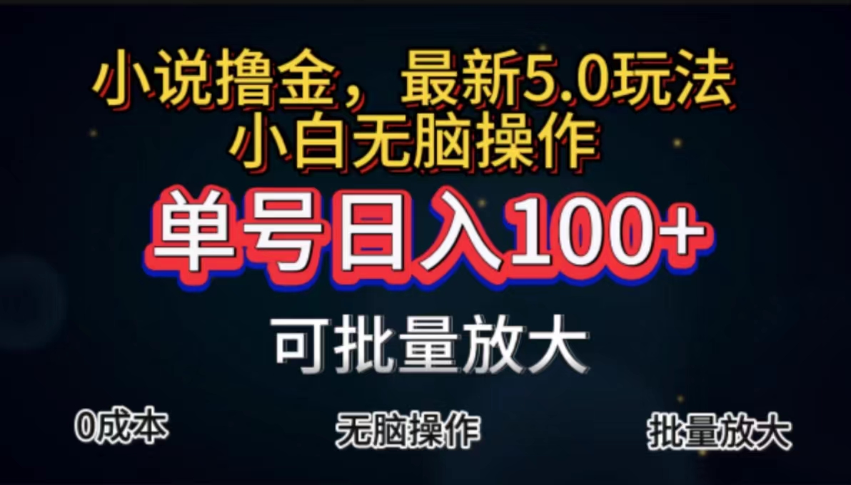 （11651期）自动式小说集撸金，运单号日入100 新手快速上手，没脑子实际操作-蓝悦项目网