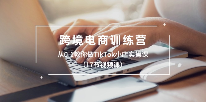 跨境电商训练营：从0-1教你做TikTok小店实操课（17节视频课）-蓝悦项目网