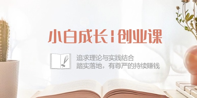 新手发展创业课：追寻理论和实际融合，安稳落地式，有自尊心的不断挣钱（42节）-蓝悦项目网