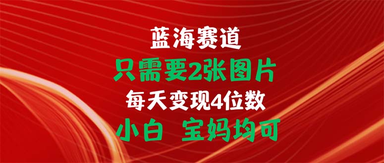 （11047期）只需2张照片 每日转现4个数 新手 宝妈妈都可-蓝悦项目网