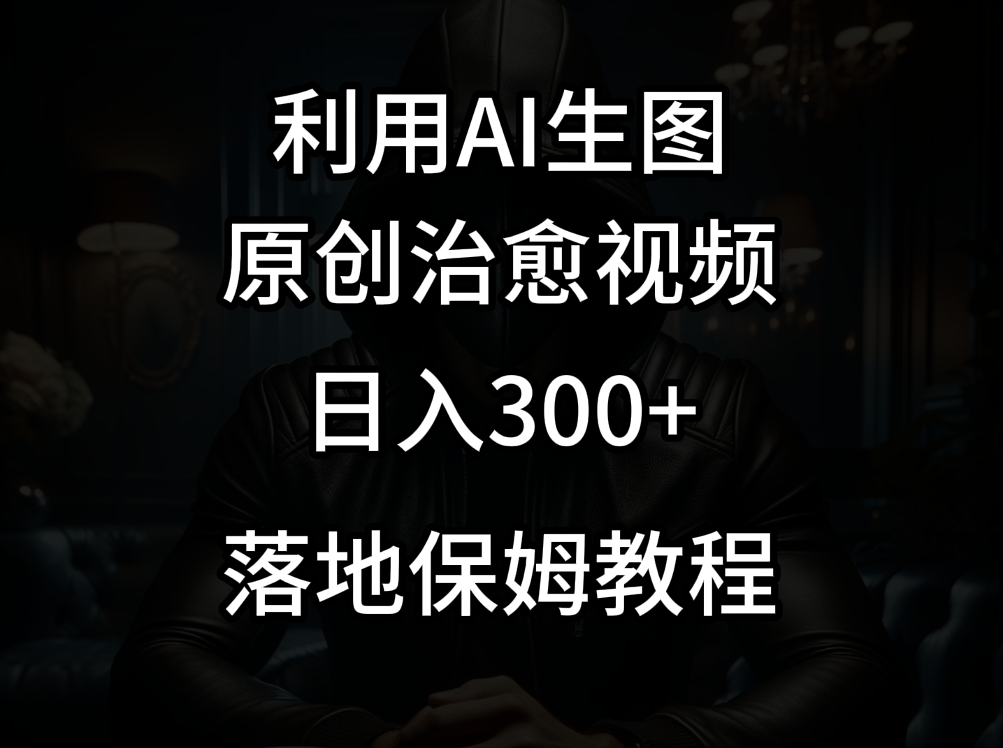 抖音最新爆品新项目，痊愈短视频，只靠一张图日入300-蓝悦项目网