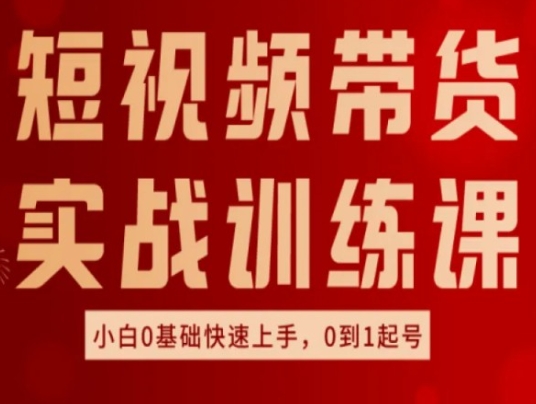 短视频卖货实战演练训炼，好物分享实际操作，新手0基本快速入门，0到1养号-蓝悦网_分享蓝悦网创业资讯_最新网络项目资源-蓝悦项目网