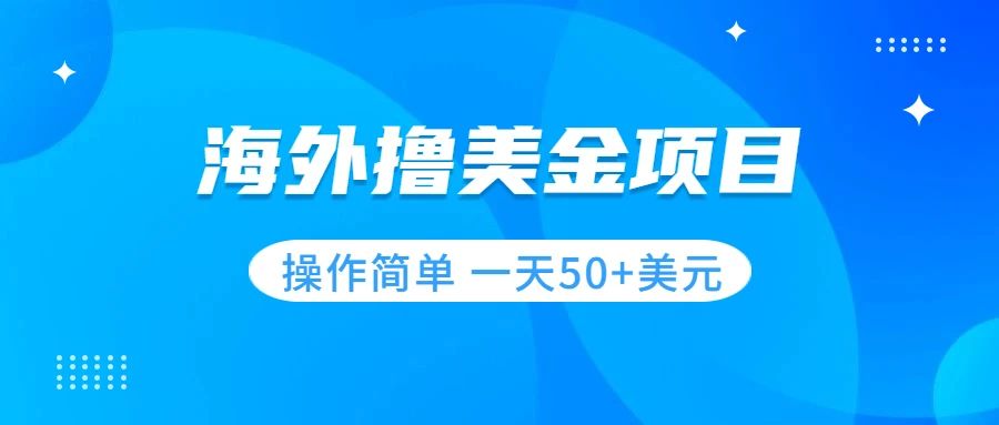 （7623期）撸美元新项目 零门槛  使用方便 新手一天50 美金-蓝悦项目网