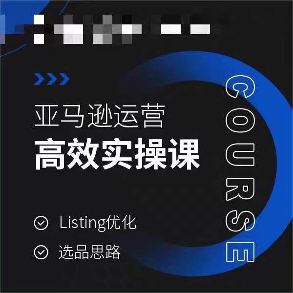 亚马逊运营高效实操课，Listing优化，选品思路-蓝悦项目网