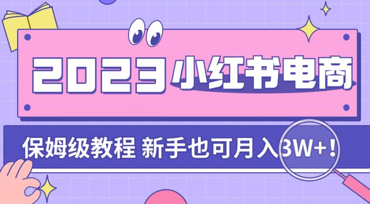 阿本小红书的电子商务陪跑营4.0，带我们从0到1把小红书的干起来-蓝悦项目网