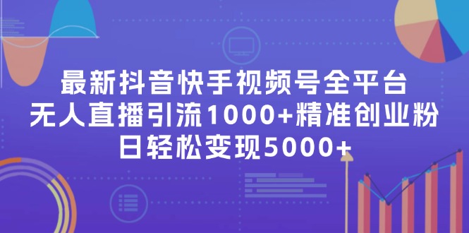 （11970期）最新抖音快手视频号全平台无人直播引流1000+精准创业粉，日轻松变现5000+-蓝悦项目网