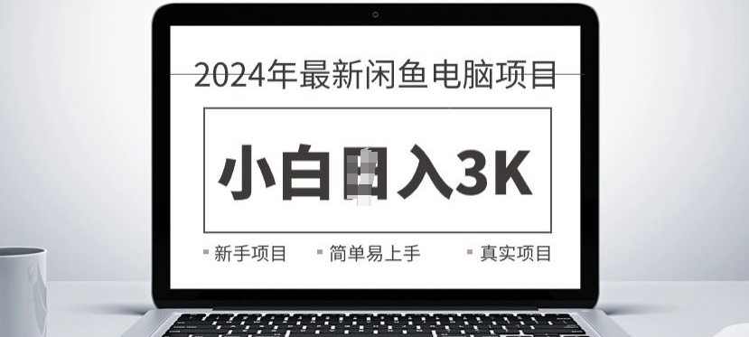 2024全新闲鱼电脑新项目，出手就可以吃肉的好项目-蓝悦项目网