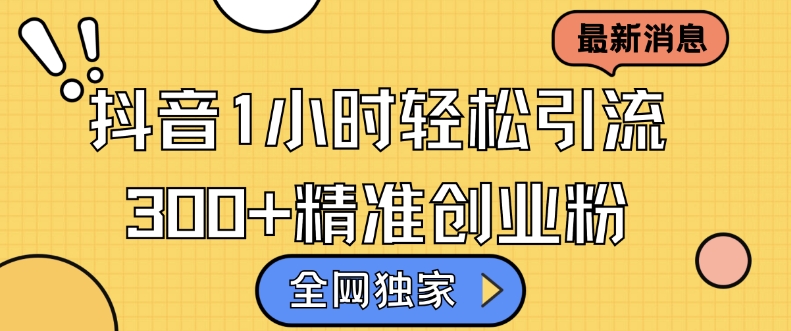 各大网站独家代理抖音吸粉，轻轻松松日引300 精确自主创业粉【揭密】-蓝悦项目网