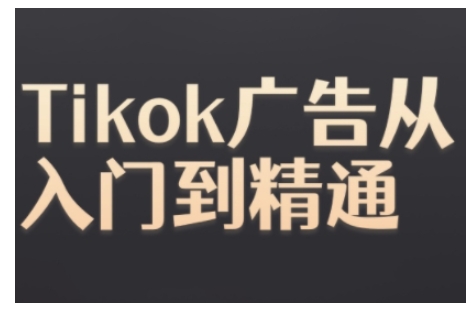 Tiktok Ads实际操作实例教程，Tiktok广告宣传实用教程-蓝悦项目网