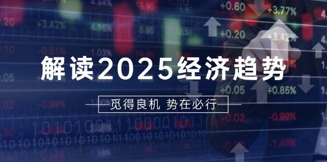 解读2025经济趋势、美股、A港股等资产前景判断，助您抢先布局未来投资-蓝悦项目网