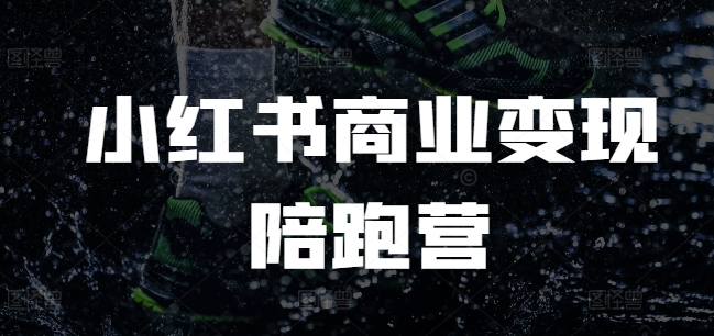 小红书商业变现陪跑营，小红书电商教程-蓝悦项目网